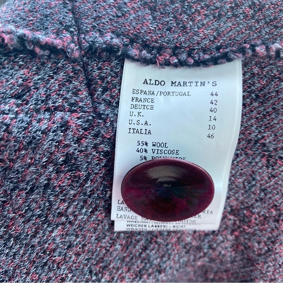 Aldomartins Anthropologie Sweater Jacket US Size 10 - Picture 3 of 7